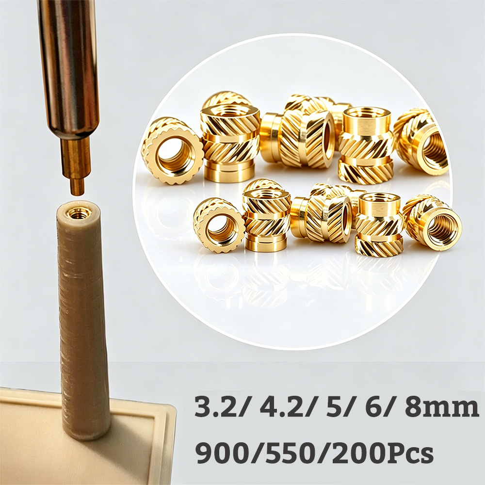 Furniture Hardware Threaded Inserts - 1/4-20 UNC 황동 널링 너트 –