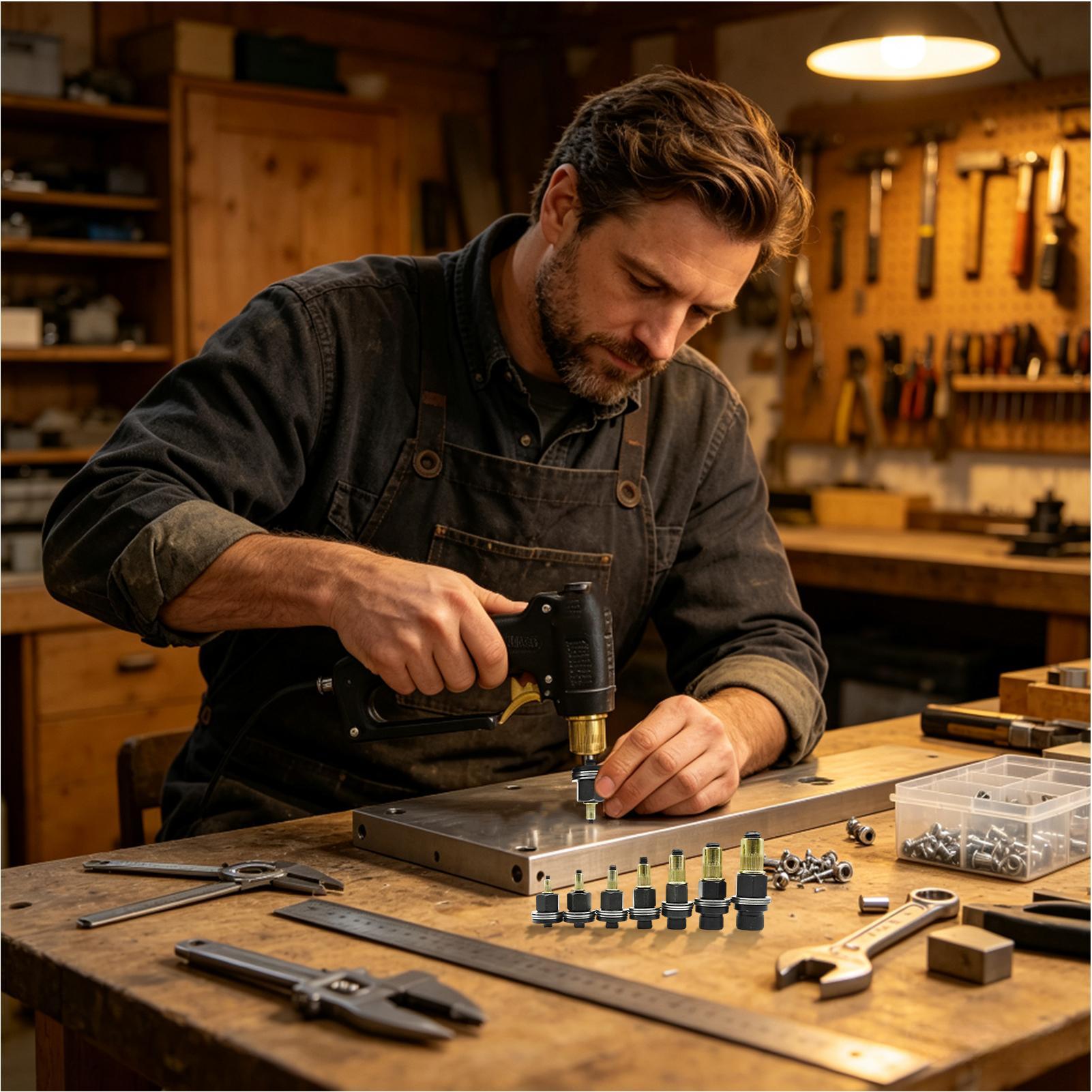 Furniture Hardware Threaded Inserts - 너트 삽입 공구 키트, 나사형 리벳