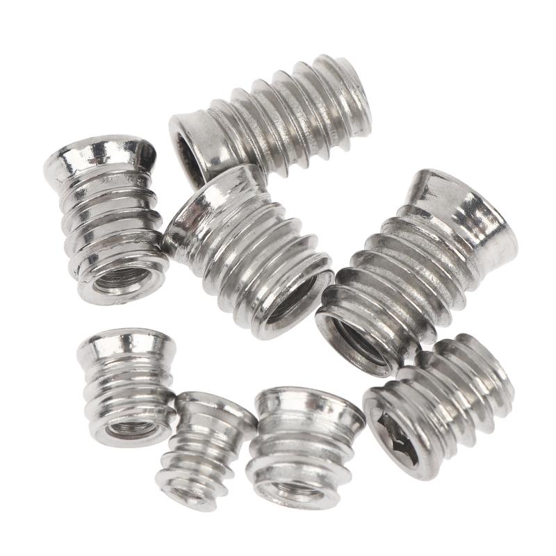 10개입 M4 M6 M8 육각 소켓 목재 내장형 인서트 - Furniture Hardware Threaded Inserts 리뷰 및 가격