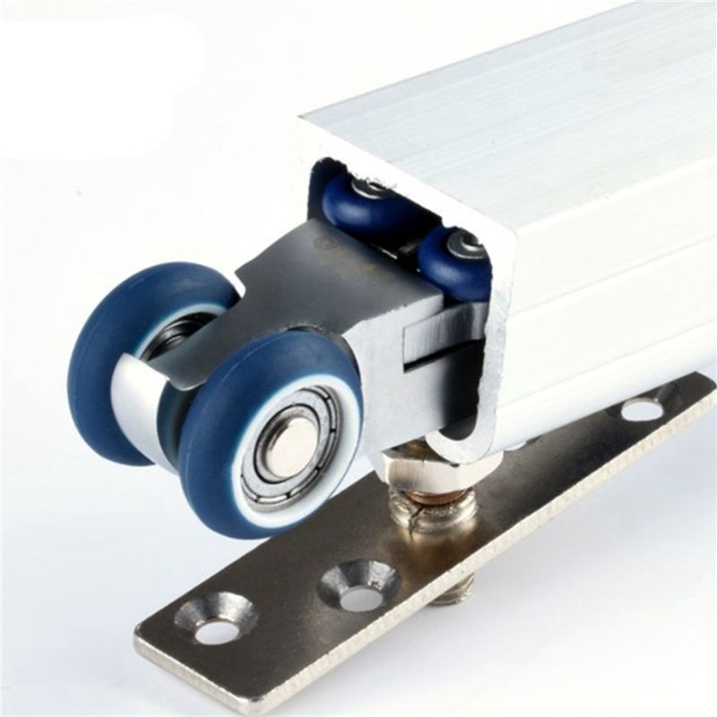 4X 접이식 도어 하드웨어 목재 슬라이딩 도어 풀리 가 - Furniture Sliding Door Hardware 리뷰 및 가격