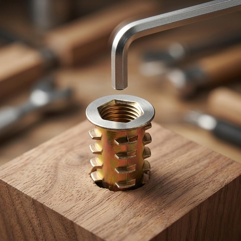 M4 M5 M6 M8 나사산 인서트 너트 목재 가구 볼 - Furniture Hardware Threaded Inserts 리뷰 및 가격