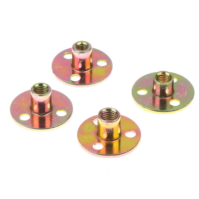 8/16개입 M6 M8 M10 브래드 홀 티 너트 탄소 - Furniture Hardware Threaded Inserts 리뷰 및 가격