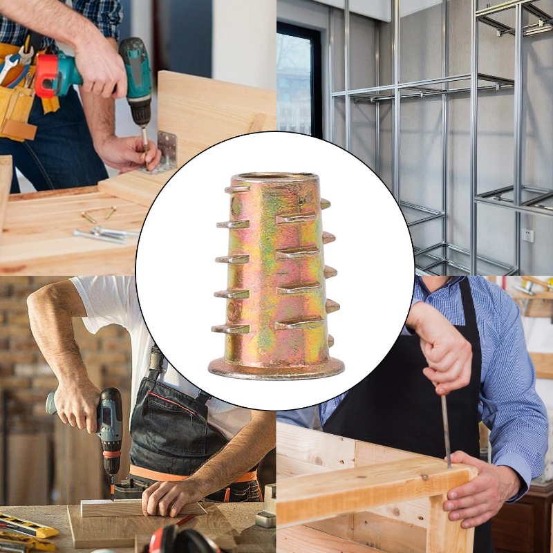 탄소강 나사산 인서트 너트 육각 소켓 헤드 인서트 너트 - Furniture Hardware Threaded Inserts 리뷰 및 가격