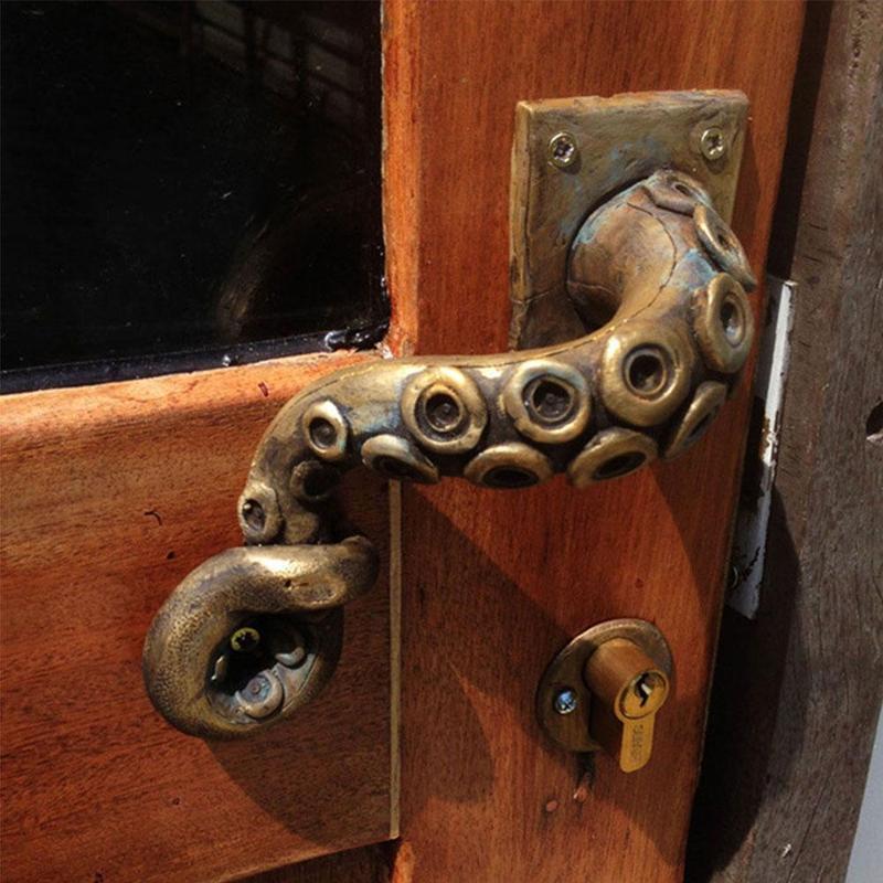 빈티지 문어 문짝 손잡이, 동물 스타일, 야외 후크 가 - Furniture Hardware Supplies 리뷰 및 가격