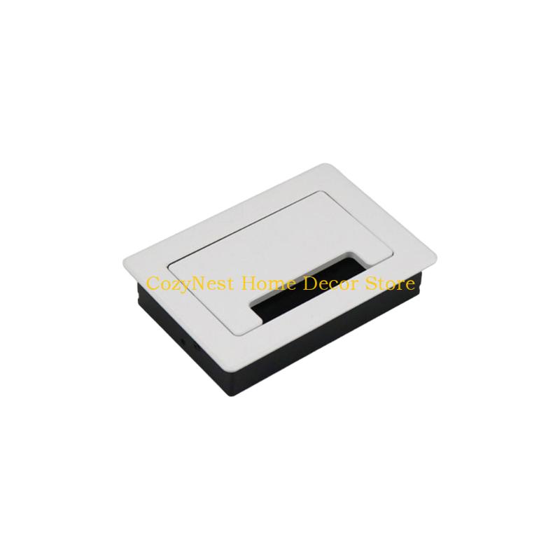 92MF 직사각형 책상 케이블 그로밋 브러시 케이블 관 - Furniture Hardware Outlet 리뷰 및 가격