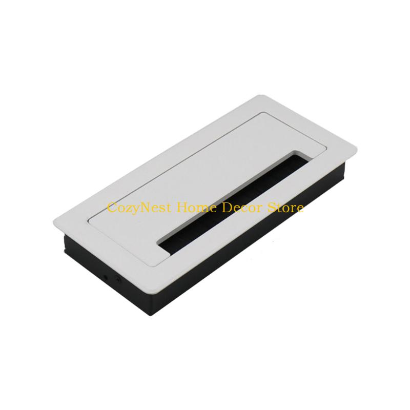 92MF 직사각형 책상 케이블 그로밋 브러시 케이블 관 - Furniture Hardware Outlet 리뷰 및 가격