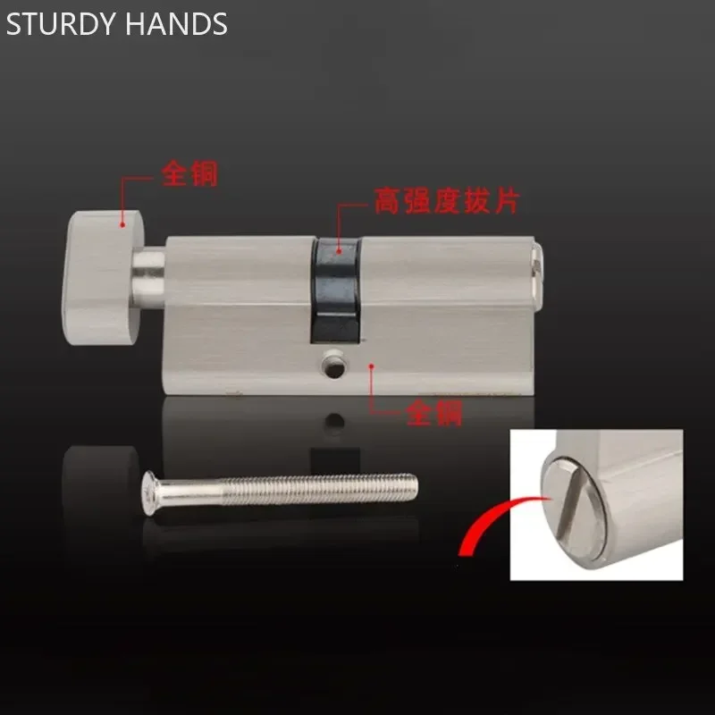 실내 단단한 나무 문 황동 열쇠가없는 잠금 코어 욕실  - Furniture Hardware Supplies 리뷰 및 가격