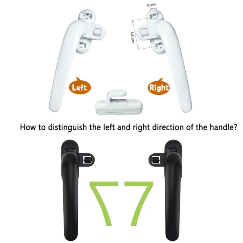 유니버설 케이스먼트 창문 손잡이 도어 핸들 버클이 있는 - Furniture Hardware Supplies 리뷰 및 가격