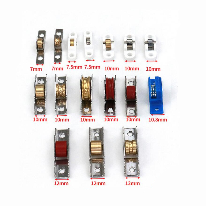 캐비닛 찬장 슬라이딩 도어 창 새시 휠 풀리 롤러, 무 - Furniture Sliding Door Hardware 리뷰 및 가격