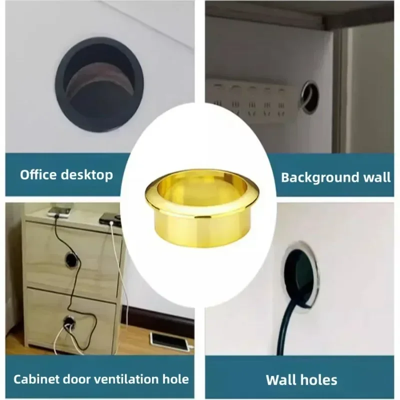 새로운 사무실 책상 배선구 장식 커버 플라스틱 컴퓨터  - Furniture Hardware Outlet 리뷰 및 가격