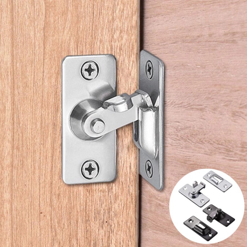 90도 바른 도어 잠금 장치 스테인레스 스틸 안전 래치 - Furniture Sliding Door Hardware 리뷰 및 가격