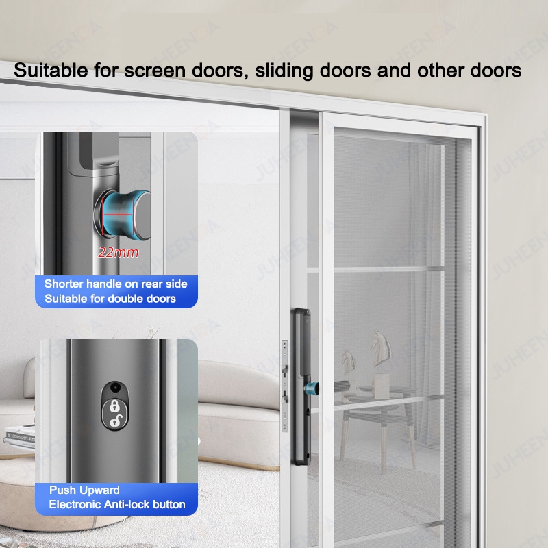 TTLock 앱 스마트 알루미늄 문짝 잠금 장치, 방수 - Furniture Sliding Door Hardware 리뷰 및 가격